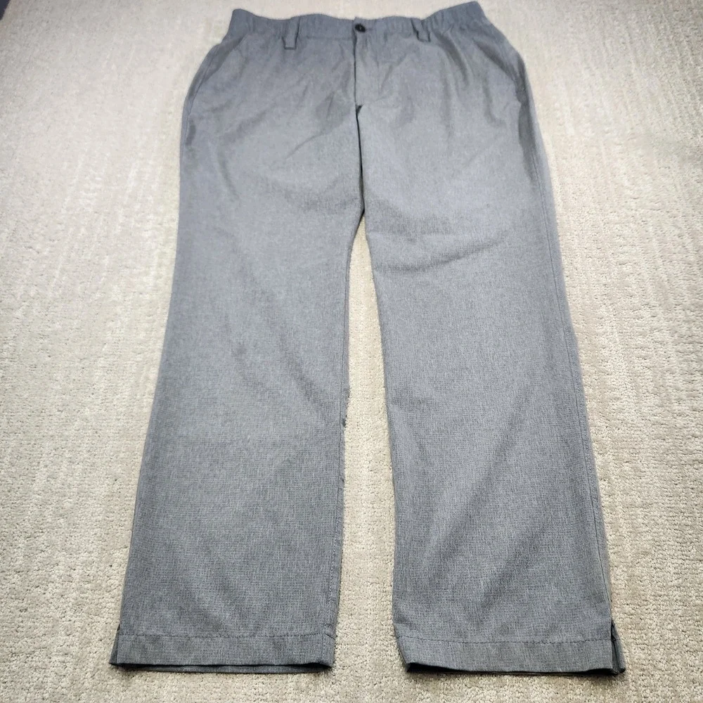 Under Armour Matchplay Vented Pants Men 36x30‎ Gray Performance Golf Chino